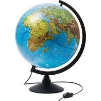 Глобус физико-политический с подсветкой,320мм