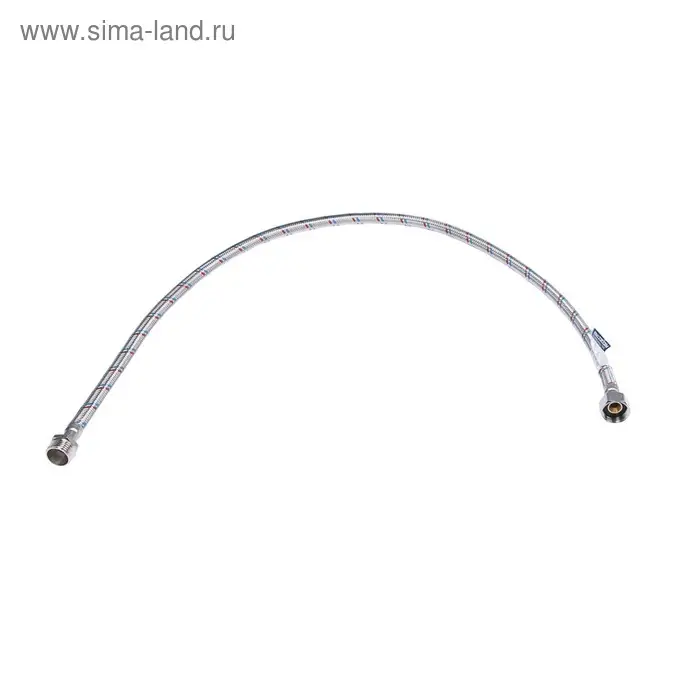 Подводка для воды "СТМ", внутренняя/наружная резьба 1/2", 80 cм, сталь