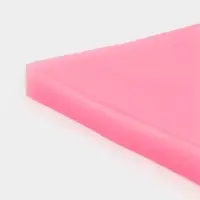 Молд для заливки &laquo;Новогодние флажки&raquo;, силикон, 12 ячеек, 13.5&times;0.8 см, розовый