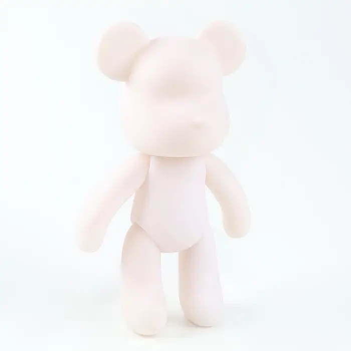 Алмазная мозаика на фигурке с полным заполнением «Мишка стразами», синий