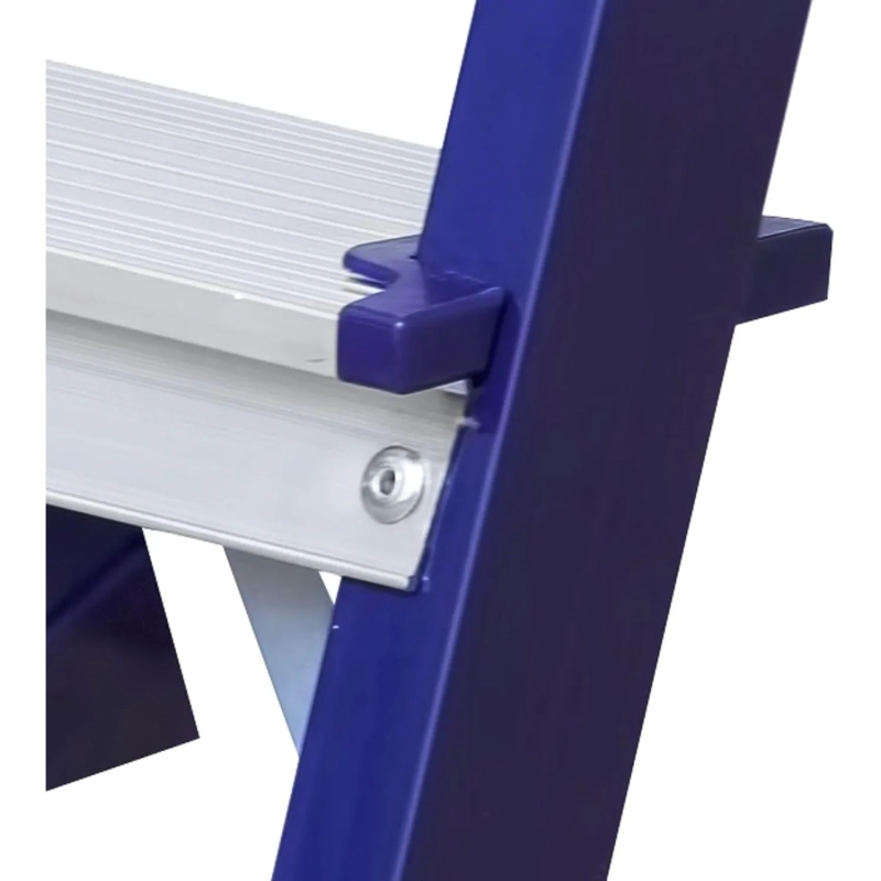 Стремянка Алюмет двухсторонняя стальная с алюмин. ступенями 2 ст. MD8202