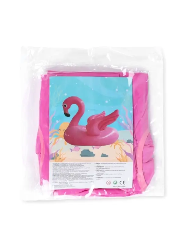 Круг для плавания &laquo;Фламинго&raquo;, надувной, d=65 см, от 3 лет, с сиденьем, розовый