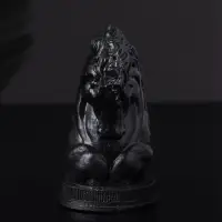 Фигура "Конь" 9х6 см, черный
