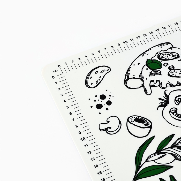 Силиконовой коврик для выпечки «Pizza time», 50 х 70 см Силиконовой коврик для выпечки «Pizza time», 50 х 70 см