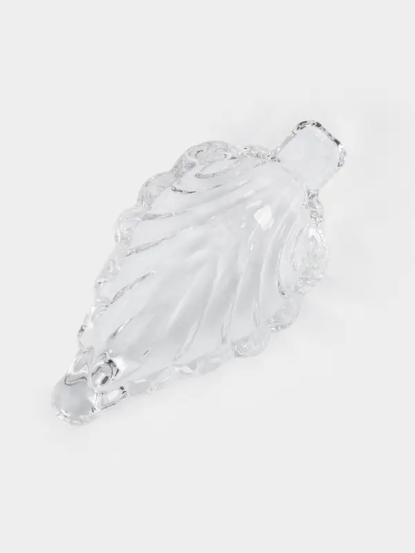 Блюдо для подачи Блюдо для подачи "Лист" 13,5х7,2х3,5, прозрачная