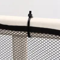 Защитная сетка ограждение для лестницы, 3 метра, цвет черный, Крошка Я