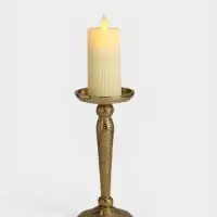 Подсвечник &laquo;Звездная пыль&raquo;, 10&times;10&times;23 см, алюминий