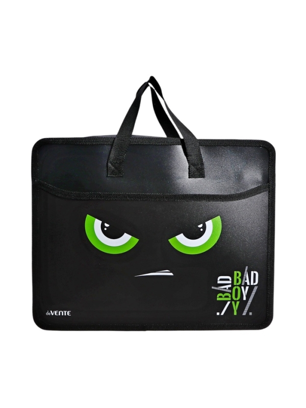 Папка с ручками А4, 100x260x335 мм, deVENTE "Bad Boy", пластик, ручки-текстиль, для мальчика
