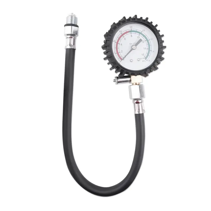 Компрессометр резьбовой c гибким шлангом AVS CT-04