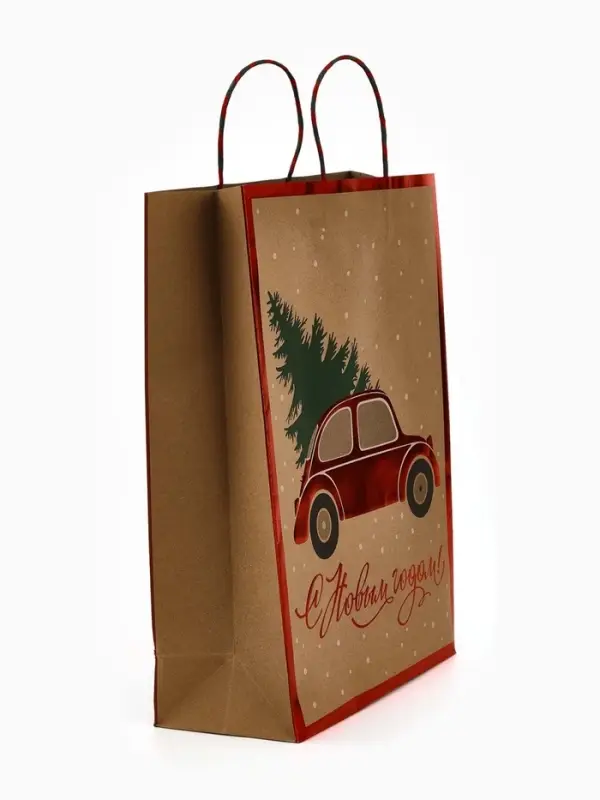 Набор подарочных пакетов &laquo;Подарок&raquo;, 3 шт,  25&times;4&times;30.5 см, 30&times;40&times;11,5 см, 18&times;23&times;10 см