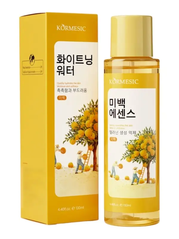 Тоник для лица для выравнивания цвета кожи Kormesic, 130 мл