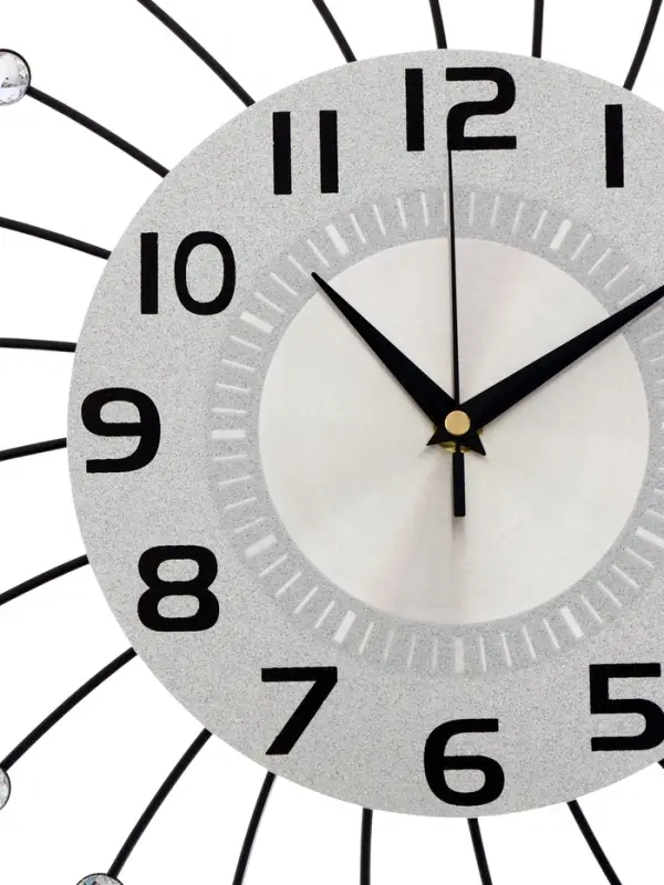 Часы настенные интерьерные &laquo;Гипно&raquo;, серия: Ажур, бесшумные, плавный ход, 58&times;58 см, d=22 см, от батарейки 1&times;АА