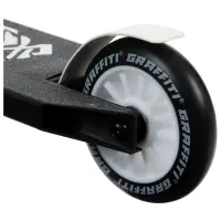 Самокат трюковой GRAFFITI Clever 26, колёса PU 100 мм, резьбовая компрессия, ABEC 9, чёрный