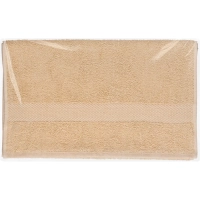 Набор полотенец махровых бордюр 440 г/м2, 40х70 бежевый, 10шт