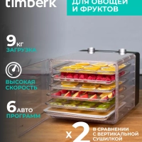 Сушилка для овощей и фруктов, дегидратор T-PFD42131