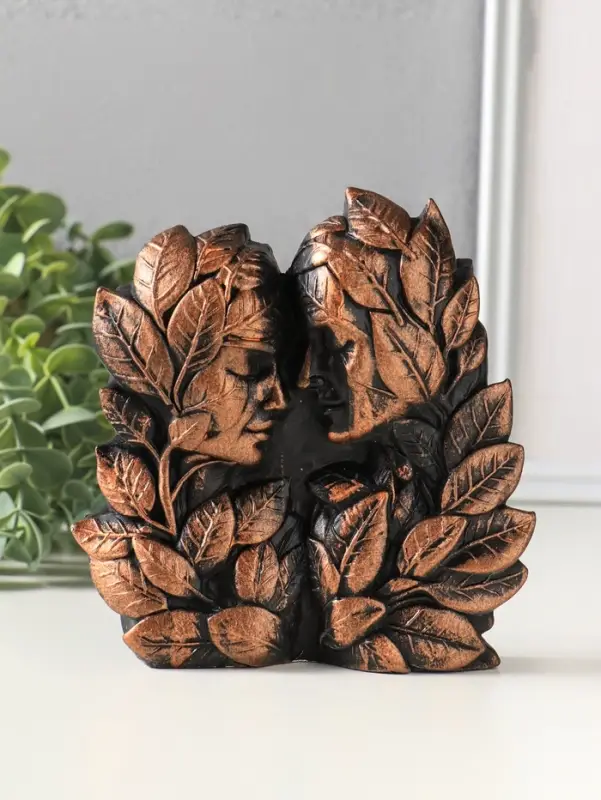 Фигурка &laquo;Чувства&raquo;, 14&times;13&times;3 см, под бронзу винтаж
