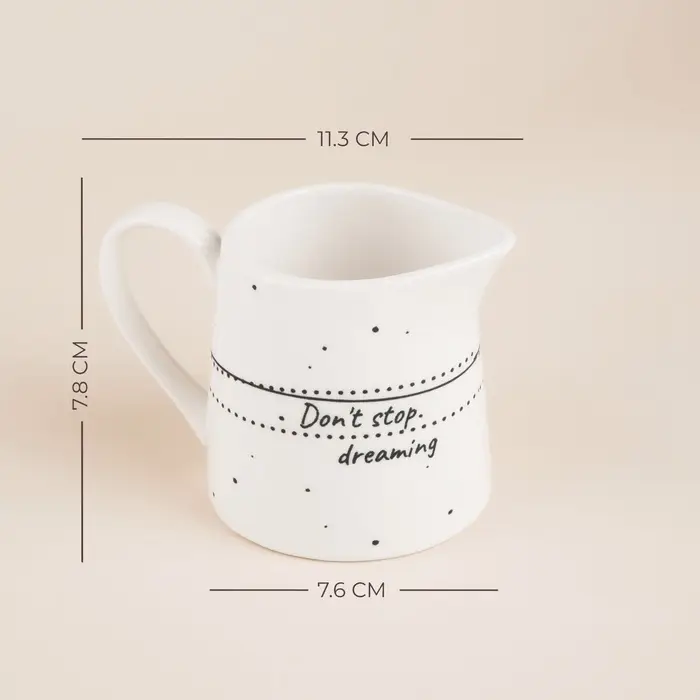 Молочник SL Home &laquo;Милый дом&raquo;, 200 мл, фарфор, белый