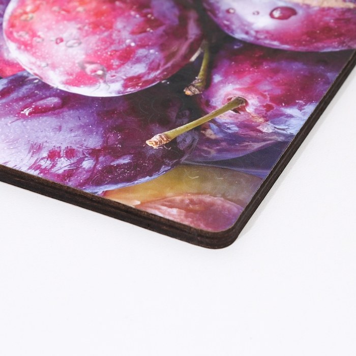 Доска разделочная  Доска разделочная "Сочная слива"  27х18 см