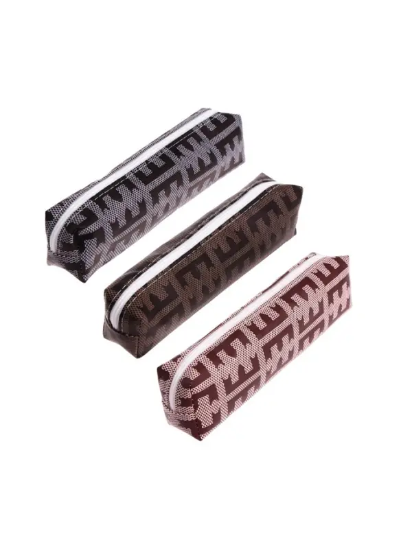 Пенал школьный на молнии Calligrata «Стиль», МИКС