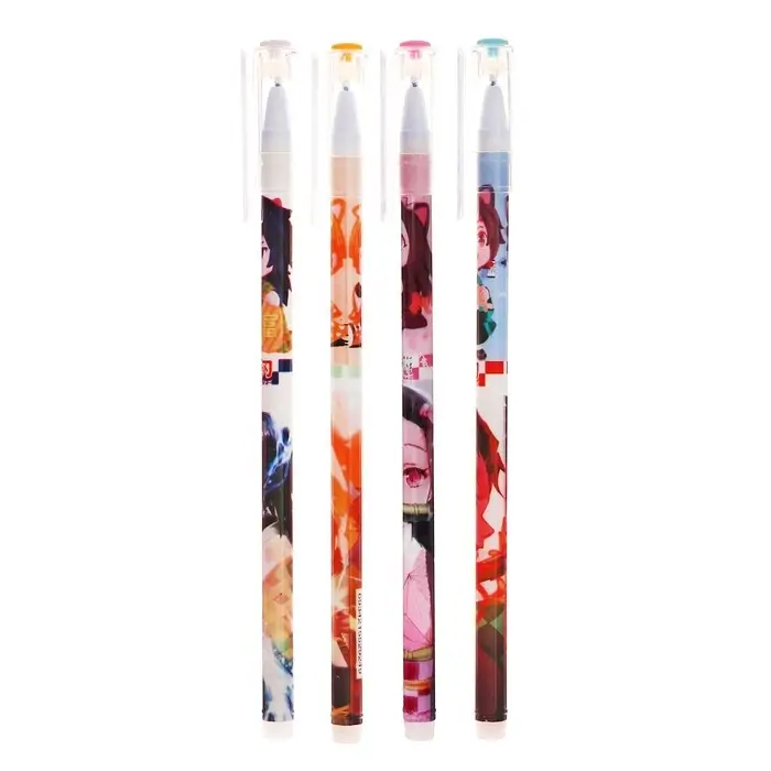 Ручка гелевая со стираемыми чернилами Calligrata, 0.5 мм, стержень синий, «Аниме», МИКС Ручка гелевая со стираемыми чернилами Calligrata, 0.5 мм, стержень синий, «Аниме», МИКС