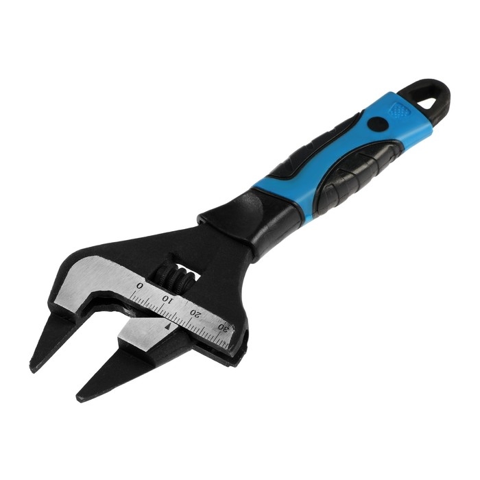 Ключ разводной с очень тонкими губками ТУНДРА, 2К рукоятка, толщина 2.5 мм, до 34 мм, 150 мм 98638 Ключ разводной с очень тонкими губками ТУНДРА, 2К рукоятка, толщина 2.5 мм, до 34 мм, 150 мм 98638