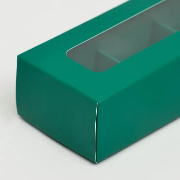Коробка для 3 конфеты, 13.7×5.5×3.5 см Коробка для 3 конфеты, 13.7×5.5×3.5 см