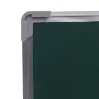Доска магнитно-маркерная Calligrata, 100&times;150 см, зеленая, с полочкой, в алюминиевой рамке