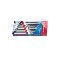 Ручка гелевая стираемая ErichKrause R-301 Magic Gel узел 0.5 мм, чёрная