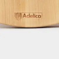 Менажница Adelica, 3-х ярусная с подставкой для вина, d=30&times;1.8 см, d=26&times;1.8 см, d=20&times;1.8 см, дерево берёза, в подарочной коробке