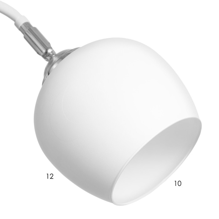 Люстра Люстра "Ава" 2хЕ27 40Вт бело-хромовый 45х26х27 см BayerLux