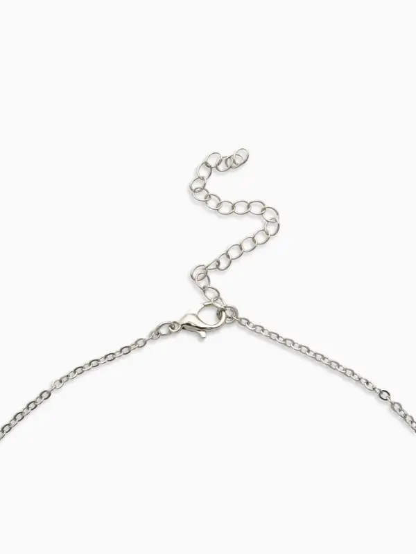 Кулон Кулон "Ракушка" вонголе, цвет серебро 50+удл