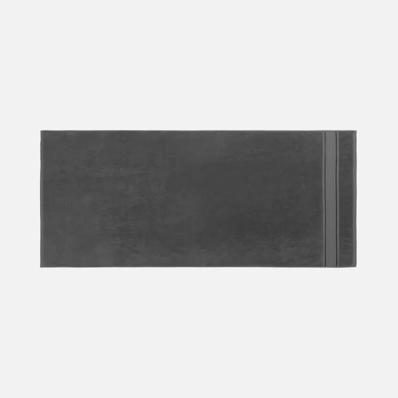 Полотенце махровое Terrychic, среднее, темно-серое Полотенце махровое Terrychic, среднее, темно-серое