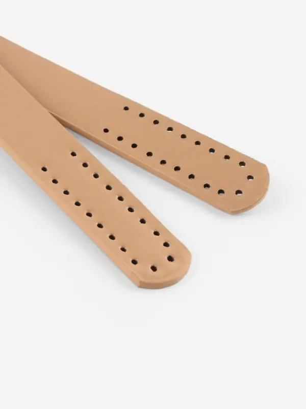 Ручки для сумки, пара, 52&plusmn;2&times;2 см, бежевые