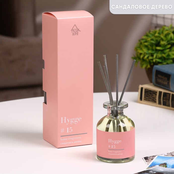 Диффузор ароматический Hygge #15 Сандаловое дерево 100 мл Диффузор ароматический Hygge #15 Сандаловое дерево 100 мл