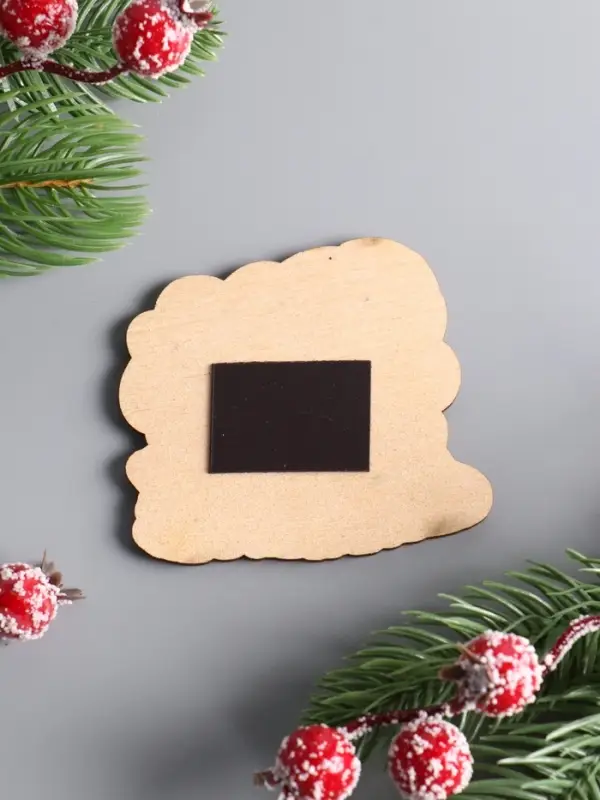 Магнит новогодний 2026 «Денежного года», размер магнита 7×6.5 см