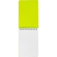 Блокнот А6,пласт обл,80л, ATTACHE FANTASY,салат