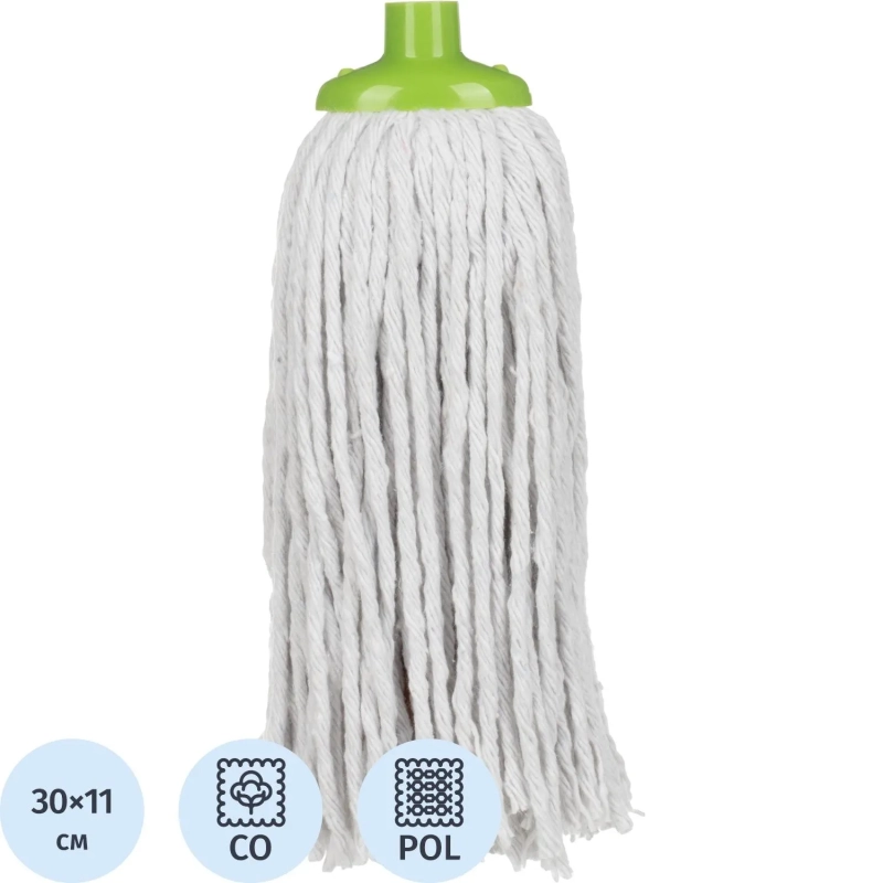 Насадка МОП для швабры веревочная York МЕГА хлопок  200 г