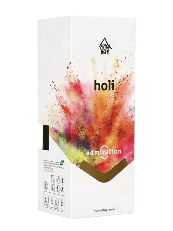 Диффузор ароматический с палочками Holi Admiration, 50 мл