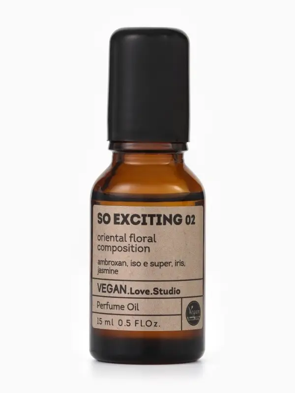 Парфюмерное масло женское VEGAN.Love.Studio So Exciting 02, 15 мл (по мотивам Molecules Escentric 02 (Escentric Molecules)