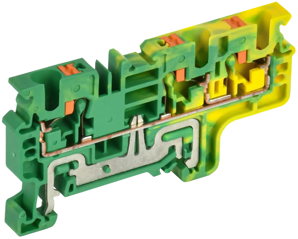ARMAFIX Клемма пружинная Push-in CP-MC-PEN земля 3 вывода 4мм2 IEK