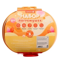 Набор погремушек «Совушка», прорезыватели для зубов, в контейнере, 8 шт.