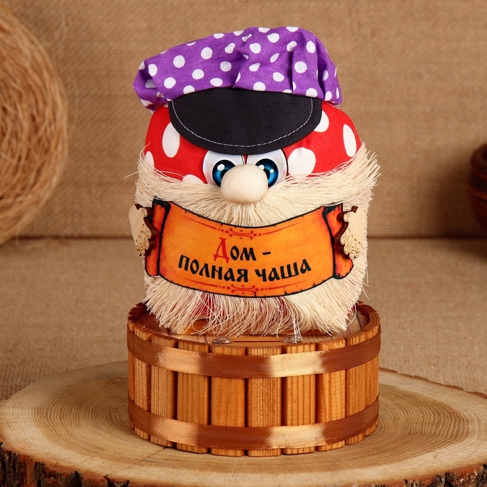 Оберег-копилка Оберег-копилка "Дом - полная чаша", 22 х 14 см, микс