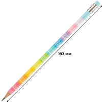 Карандаш Ч/Г Deli, Multiplication table, кругл, 2.2мм, ластик, EC046-HB