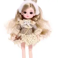 Кукла шарнирная &laquo;Арина&raquo; в платье, МИКС