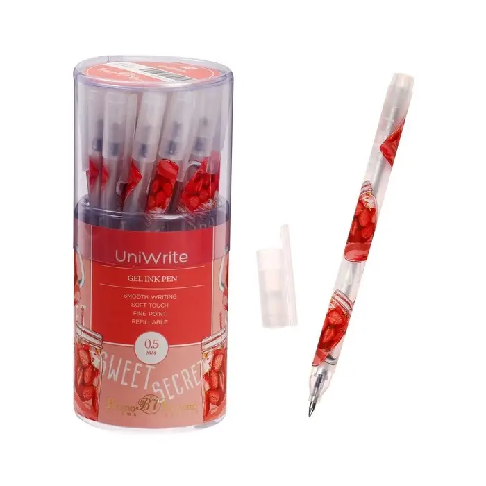 Ручка гелевая Bruno Visconti UniWrite MY REFRESH, 0,5 мм, синие чернила