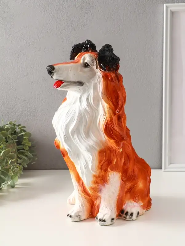 Копилка для денег &laquo;Колли&raquo;, гипс, 38&times;28&times;20 см