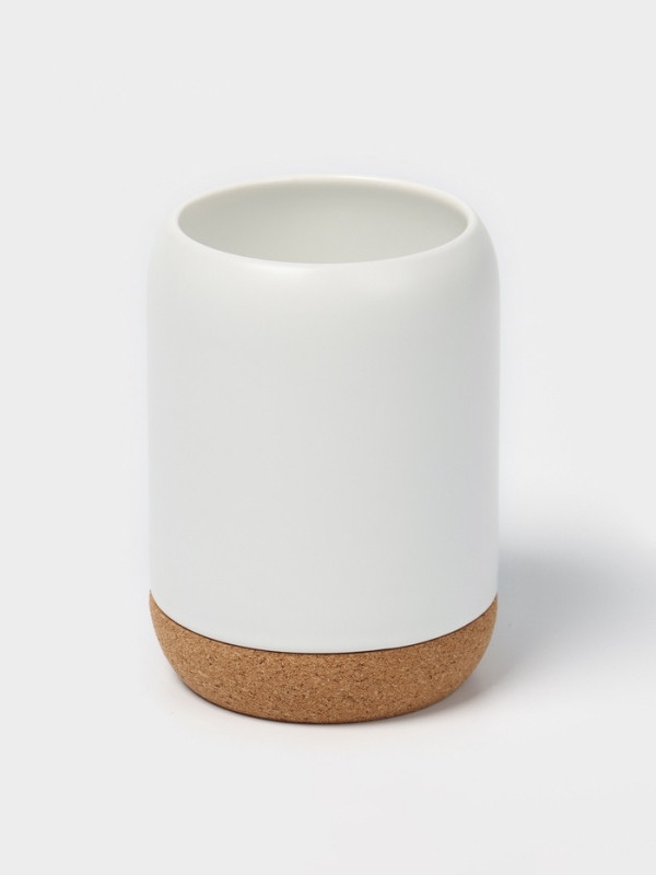 Набор для ванной Набор для ванной "Пробка" 3 предмета (дозатор для мыла, стакан, мыльница)