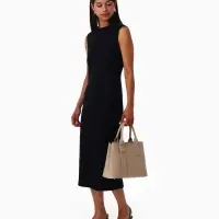 Сумка женская тоут TEXTURA на молнии, 32&times;12&times;24 см, бежевая