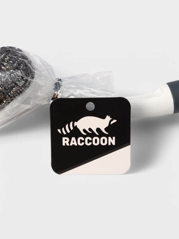 Щётка для мытья посуды с металличкой губкой Breeze, удобная ручка, 30×6 см Щётка для мытья посуды с металличкой губкой Breeze, удобная ручка, 30×6 см