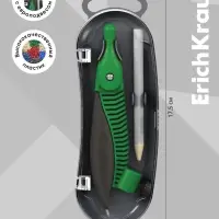 Циркуль пластиковый ErichKrause. Classic, 122 мм, PVC чехол, МИКС